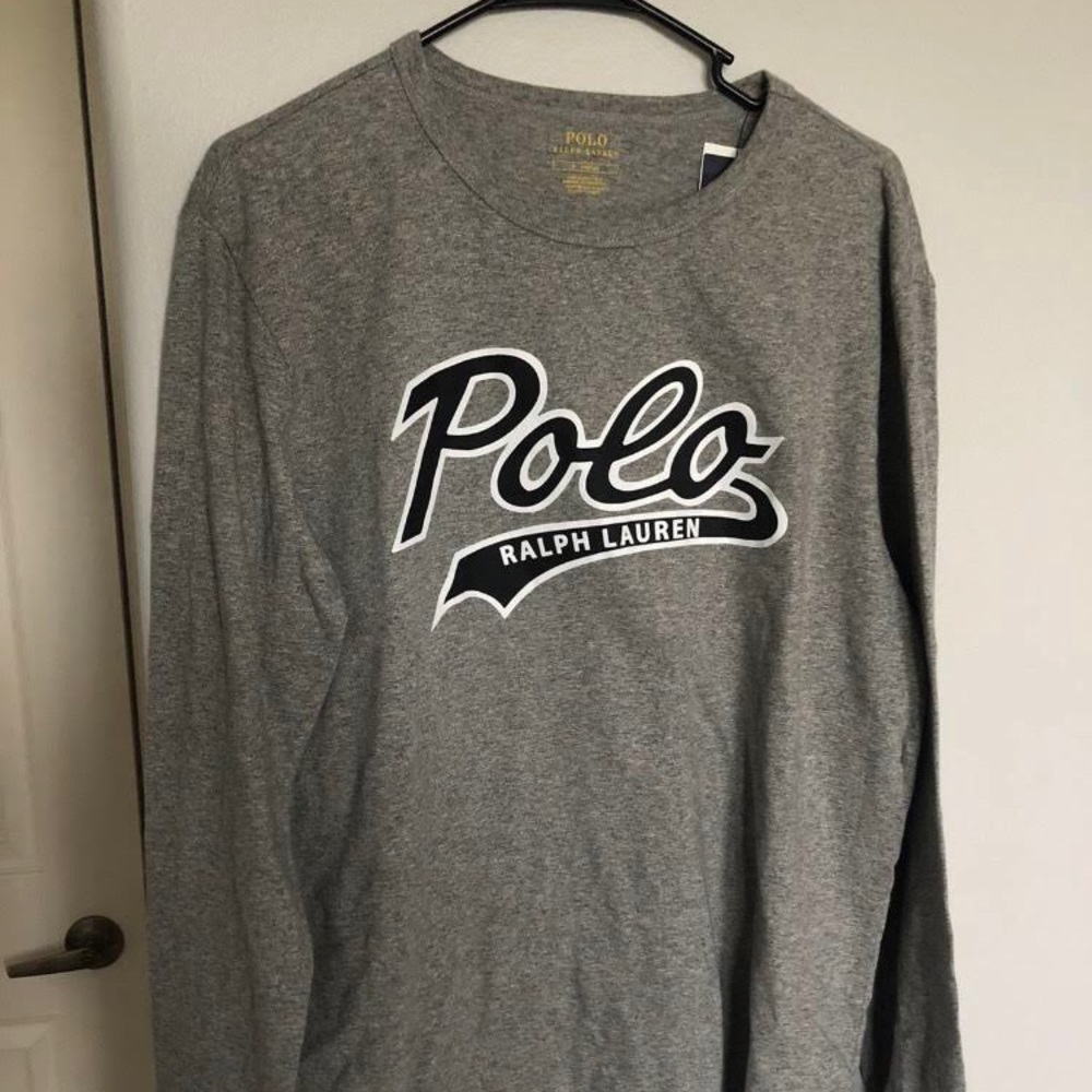 🚨NEW POLO RALPH LAUREN LONG SLEEVE VINTAGE LOGO